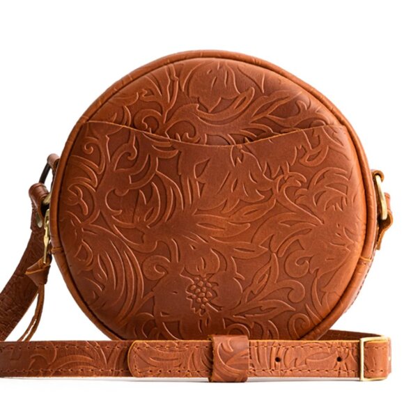 Portland Leather Handbags - Portland Leather Circle Crossbody
